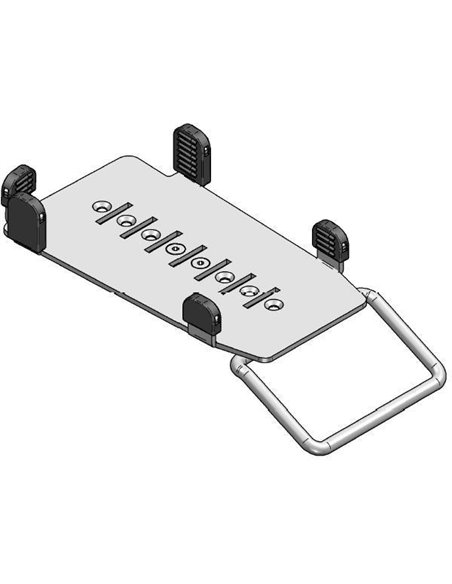 SpacePole ING3501-MH-02 inomhus Passive holder Svart hållare