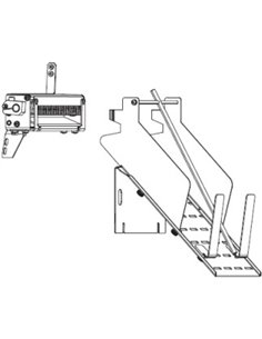 Zebra 140Xi4 Media Rewind Spindle Kit (Enables rewind and peel off operation)