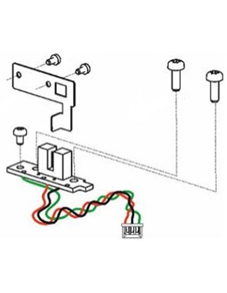 Zebra P1029257-003 Label printer Sensor reservdelar för skrivarutrustning