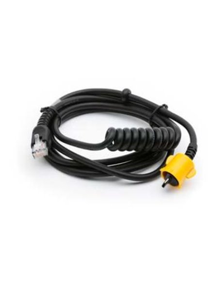 Zebra Serial Cable (with strain relief) to RJ45 - Equivalent to QL cable BL12093-1