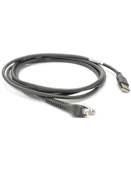 Unitech 1550-900040G 1.8m USB A Svart USB-kablar