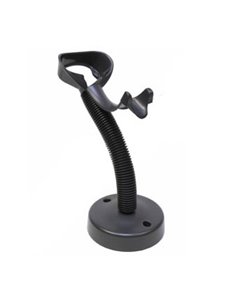 Zebra Gooseneck Intellistand, Weighted Base - LS2208, Black