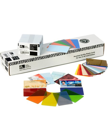 Zebra PVC Card, 30mil