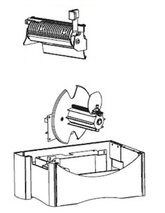Zebra ZM400 Rewind and Value Peel combination - internally rewinds full roll
