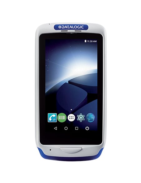 Datalogic Joya Touch A6 4.3" 854 x 480pixlar Pekskärm 305g Blå, Grå RFID-handdatorer
