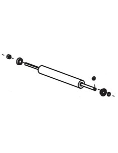 Zebra 110Xi4 Platen roller for 203 and 300dpi