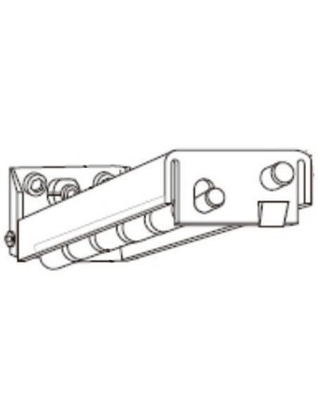Zebra 110PAX4 LH Upper Segmented Pinch Roller