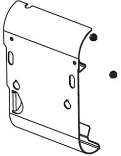 Zebra 170Xi4 Media Rewind Plate used with Cutter