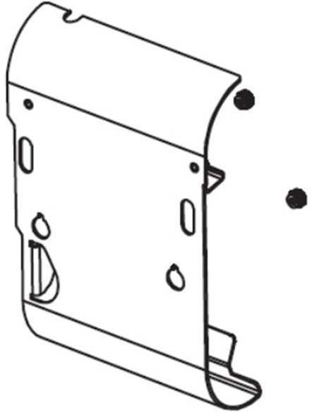 Zebra 170Xi IIIPlus Media Rewind Plate
