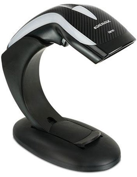 Datalogic Heron HD3130, Scanner only, 1D, Stand, Black