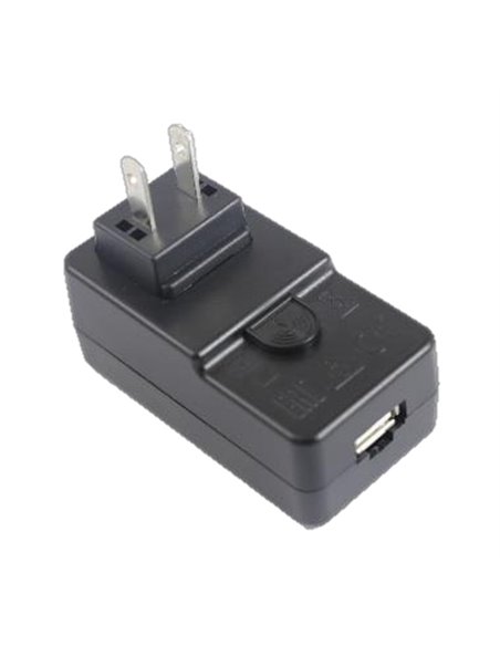 Zebra PWR-WUA5V12W0GB inomhus Svart eladaptrar