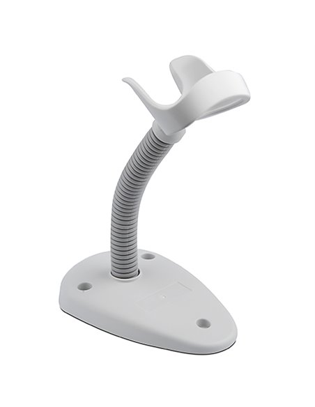 Datalogic Stand, Gooseneck, White