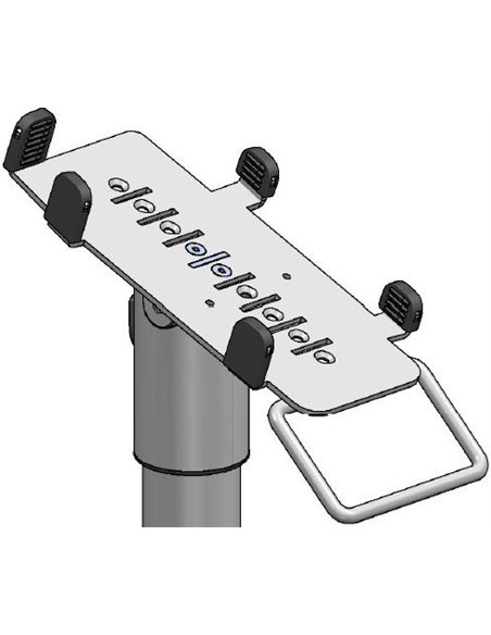 SpacePole VER171-DM-02 inomhus Active holder Svart hållare