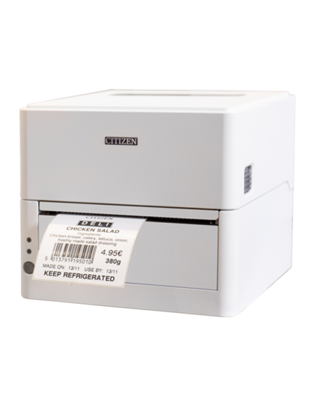 CL-H300SV Printer_ Silver Ion, USB, White, EN Plug