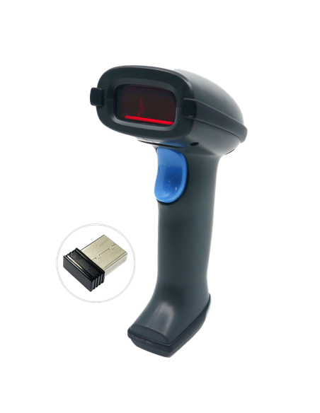 MS836B, 1D laser scanner, 2.4G wireless Bluetooth,
