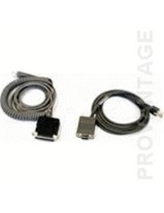 Datalogic CAB-434 RS232 PWR 9P Female Coiled