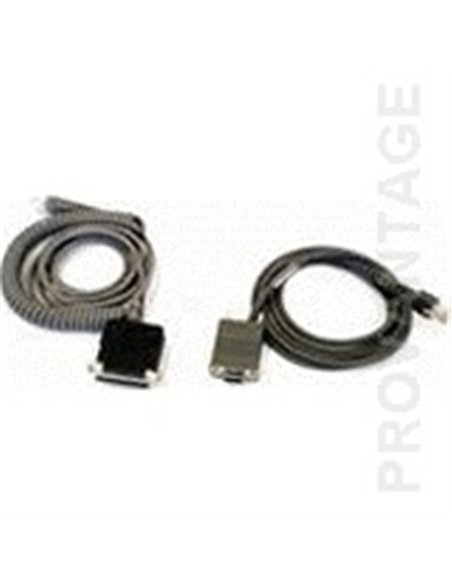 Datalogic CAB-434 RS232 PWR 9P Female Coiled