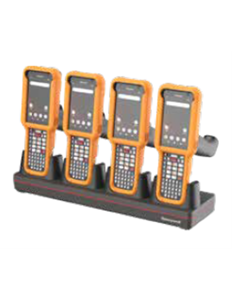 CK67 4-Bay Chargebase, Booted, Power supply (no power cord)