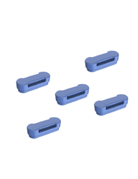 HC2X/HC5X HEALTHCARE BLUE USB-C PLUG_ COVERS USB-C