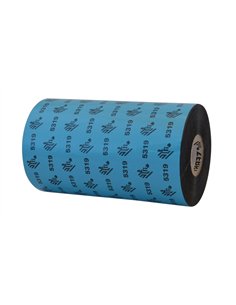 Zebra 5319 Wax 131 mm x 450 m, Blue