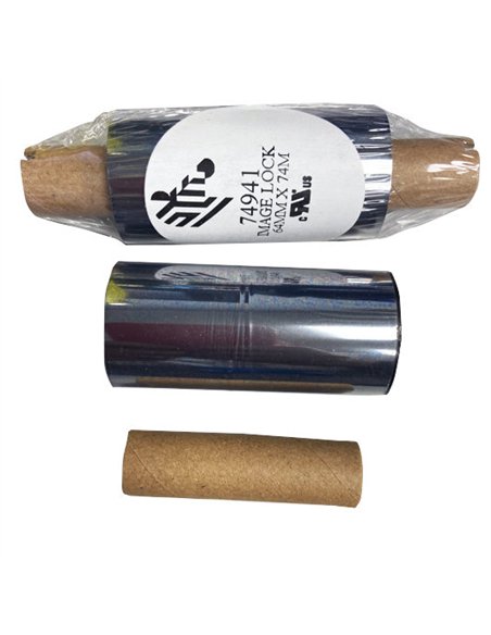 Zebra Image Lock Resin 84 mm x 74 m