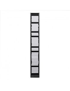 METAL CARD RACK 40 SLOTS FOR HORIZONTAL CARD