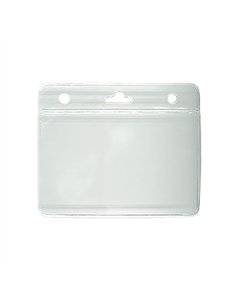 IDS 36H VINYL BADGE HOLDER CARD w 86 x h 54 mm w. REINFORCED