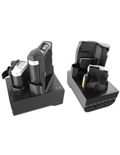 Zebra CRD-NWTRS-2SUCH-01 Indoor battery charger Svart batteriladdare