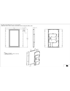 Elo 20-inch Wide Rack-mount Bezel